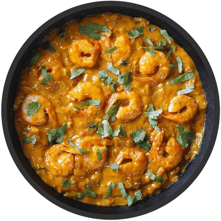 shrimps curry